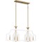 Quoizel Dusty Lane Linear Chandelier 6 Lights White. DSL638W - alternate 2